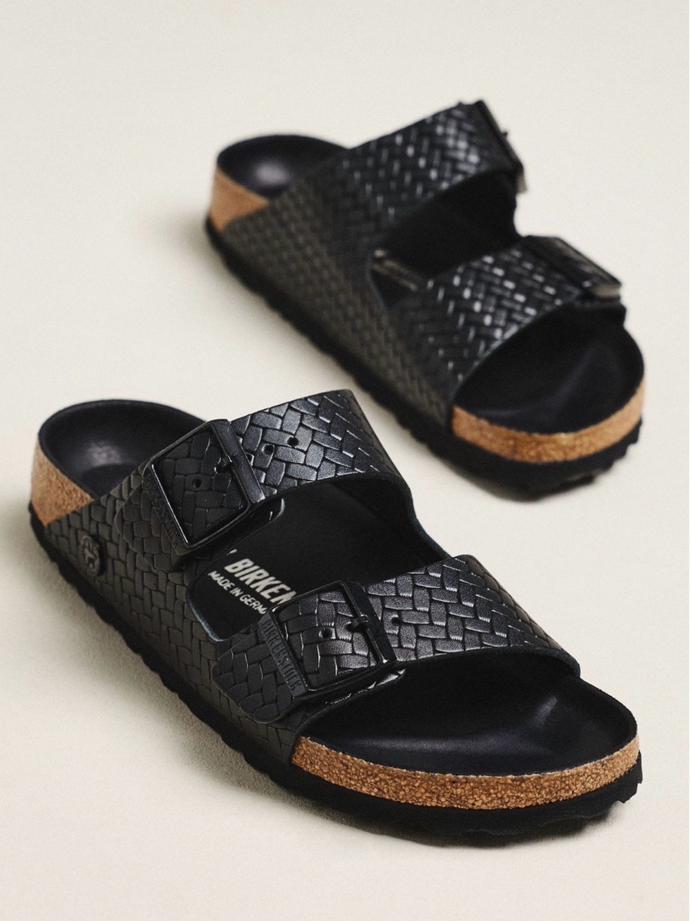 Birkenstock Arizona woven sandals